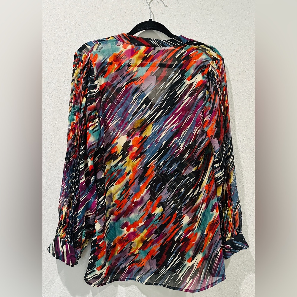 DuePerDue Blouse multi colored size Medium